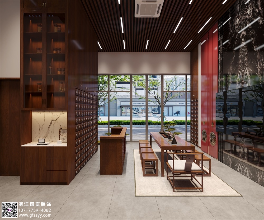 麗水中醫(yī)診所裝修公司_浙江國(guó)富裝飾